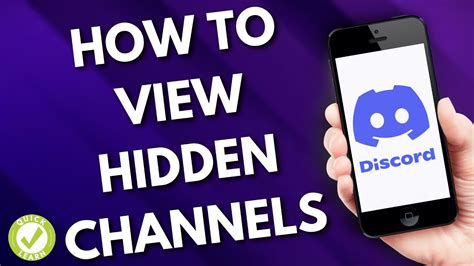 view hidden channels